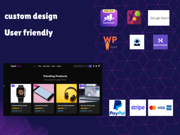 Professional WordPress eCommerce Website Development with Elementor and WooCommerce