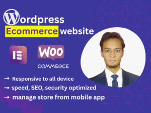 Professional WordPress eCommerce Website Development with Elementor and WooCommerce