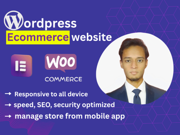 Professional WordPress eCommerce Website Development with Elementor and WooCommerce