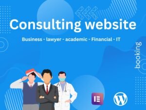 wordpress consultation website development