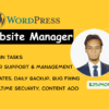 wordpress virtual assistant, help, support, maintenance, and manager